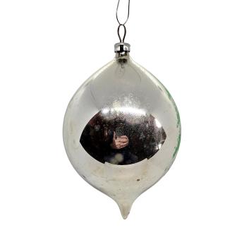 Preview: Antiker Christbaumschmuck, Diorama Kugel mit Singvögel um 1950