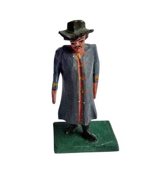 Antique grulich crib figurine, shepherd , 19th century (7 cm)