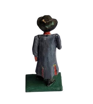 Preview: Antique grulich crib figurine, shepherd , 19th century (7 cm)