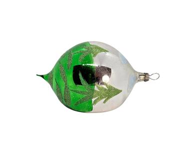 Preview: Diorama Kugel, Ente mit Blumen um 1950