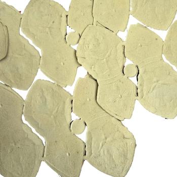 Preview: Antique set die cut scraps, santa around 1920