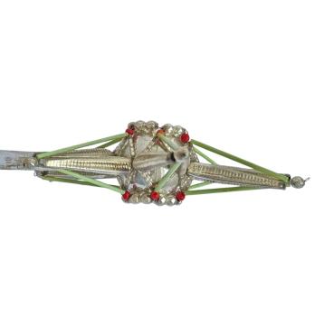 Preview: Gablonzer Christbaumspitze - Stern um 1920