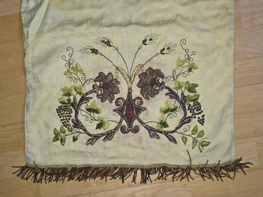 Antique religious blessing veil, 19th century