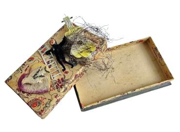 Antike Candy-Box / Geschenk Box