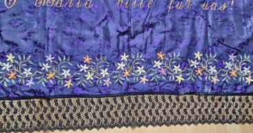 Preview: Antike Altardecke um 1900