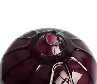 Preview: Violette Schusterkugel / Heilig Grab Kugel, 18. Jahrhundert