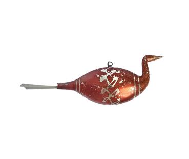 Preview: Antiker Christbaumschmuck, Vogel um 1920