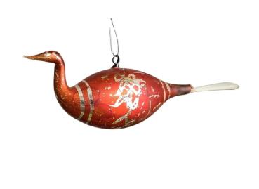 Antiker Christbaumschmuck, Vogel um 1920