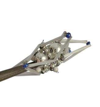 Preview: Vintage beaded christmas tree topper - Star around 1920