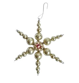 Preview: Gablonzer  Stern aus Glasperlen, 50er Jahre