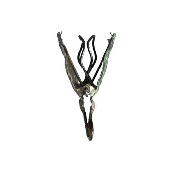 Preview: Metal Candle Holder, Clip, Bird around 1880/1890