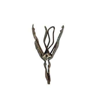 Preview: Metal Candle Holder, Clip, Bird around 1880/1890