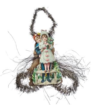 Tinsel ornament around 1920