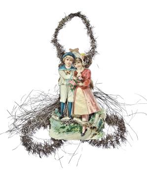 Preview: Tinsel ornament around 1920
