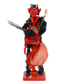 Wiener Krampus um 1920, Beschädigt, zum Herrichten