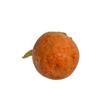 Preview: Frucht / Orange aus Watte um 1900