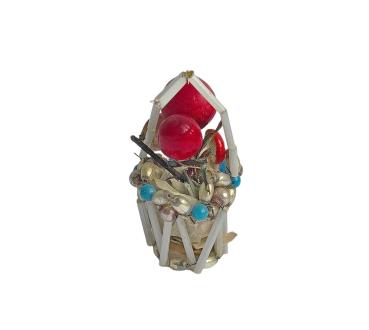 Preview: Gablonz fruit basket around 1930