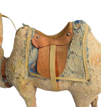 Santa on camel, early 20th century