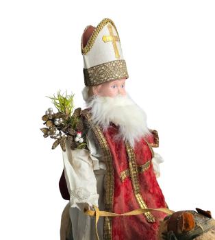 Santa on camel, early 20th century