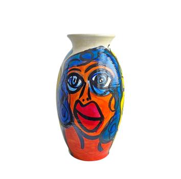 Preview: Peter Robert Keil (born 1942 Züllichau), ceramic vase, dated 1986