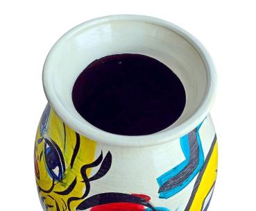 Peter Robert Keil (born 1942 Züllichau), ceramic vase, dated 1986
