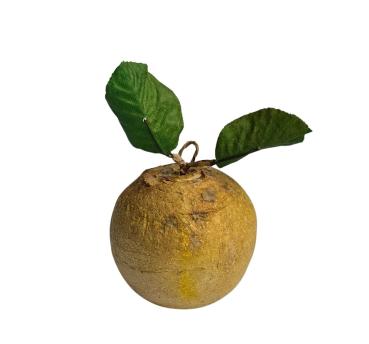 Preview: Apfel / Frucht aus Watte um 1900