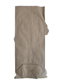 Preview: Paper bag with cardboard santa