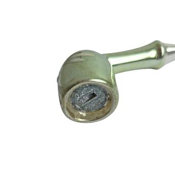 Preview: Glass ornament pipe around 1930