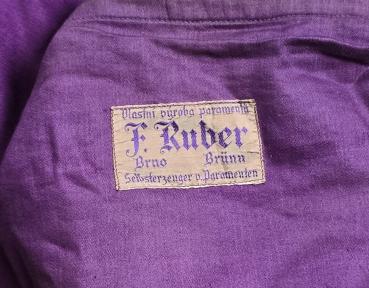 Preview: Antiker Rauchmantel - Chormantel, Messgewand, Vespermantel, Pluviale, Ornat um 1900