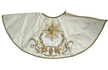 Preview: Antikes Chalice veil / velum, ciborium veil um 1900