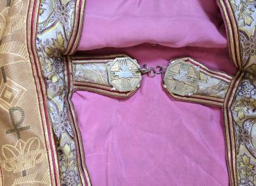 Chormantel, Messgewand, Vespermantel, Pluviale, Ornat um 1900