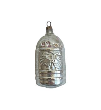 Bomb, "Dicke Berta", with imperial eagle, Lauscha around 1910