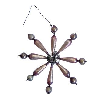 Preview: Sebnitzer Christbaumschmuck, Stern um 1910