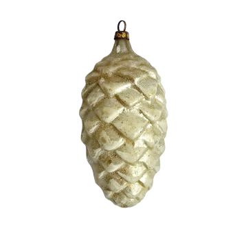 Preview: Antiker Christbaumschmuck, Lauscha, Tannenzapfen um 1910