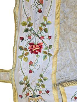 Antique Pluviale, cope, vestment, Ornat, around 1900