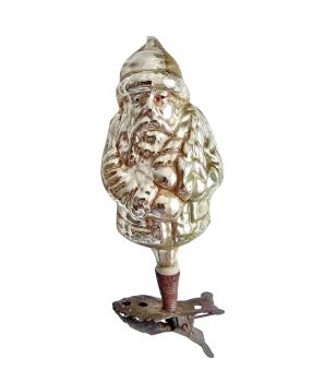 Lauscha Nikolaus / Santa auf Zwicker um 1910