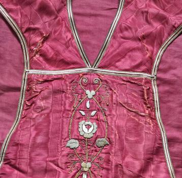 Preview: Kasel, Ornat, Messgewand, Vestment, Pluviale um 1900