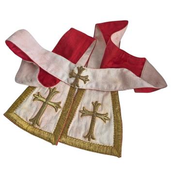Antike Stola für Ornat, Messgewand, Vestment um 1900