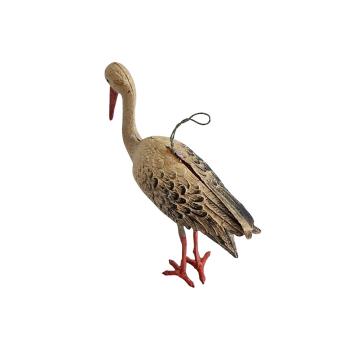 Preview: Dresdner Pappe Storch um 1880/1900