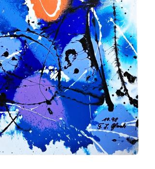 Preview: Abstrakte Komposition, Frank J. Blank, 1932 - 2017