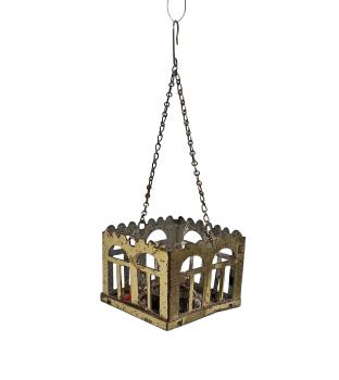 Candle holder / hanging light / lantern, circa 1920