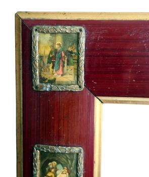 Preview: Antique mirror frame, painting frame, late 19th century
