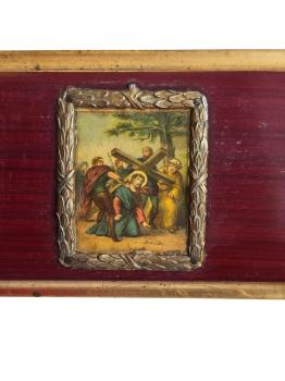 Preview: Antique mirror frame, painting frame, late 19th century