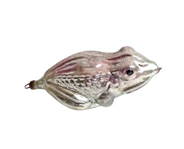 Preview: Glass ornament frog around 1930