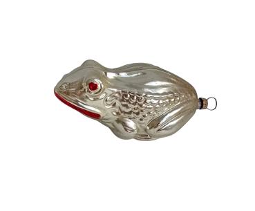 Glasornament Frosch um 1930