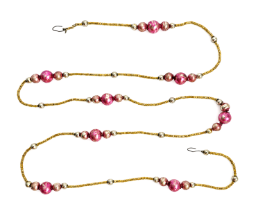 Preview: Glass Bead Garland, 130 cm, around 1930