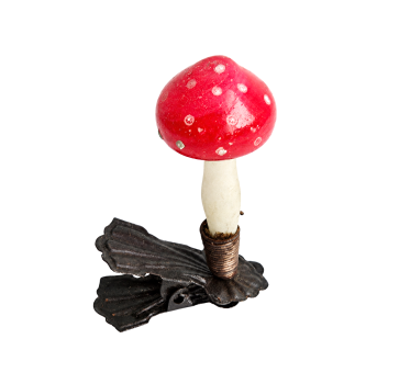 Preview: Fly agaric on clip, lauscha around 1930