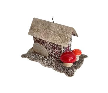 Cardboard ornament watermill, around 1930