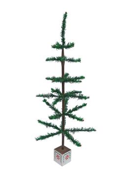 Gansfederbaum / Federbaum,  90 cm, ca. 1930