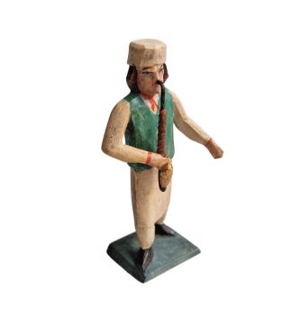 Nativity Figure Oriental with Pipe (7 cm)